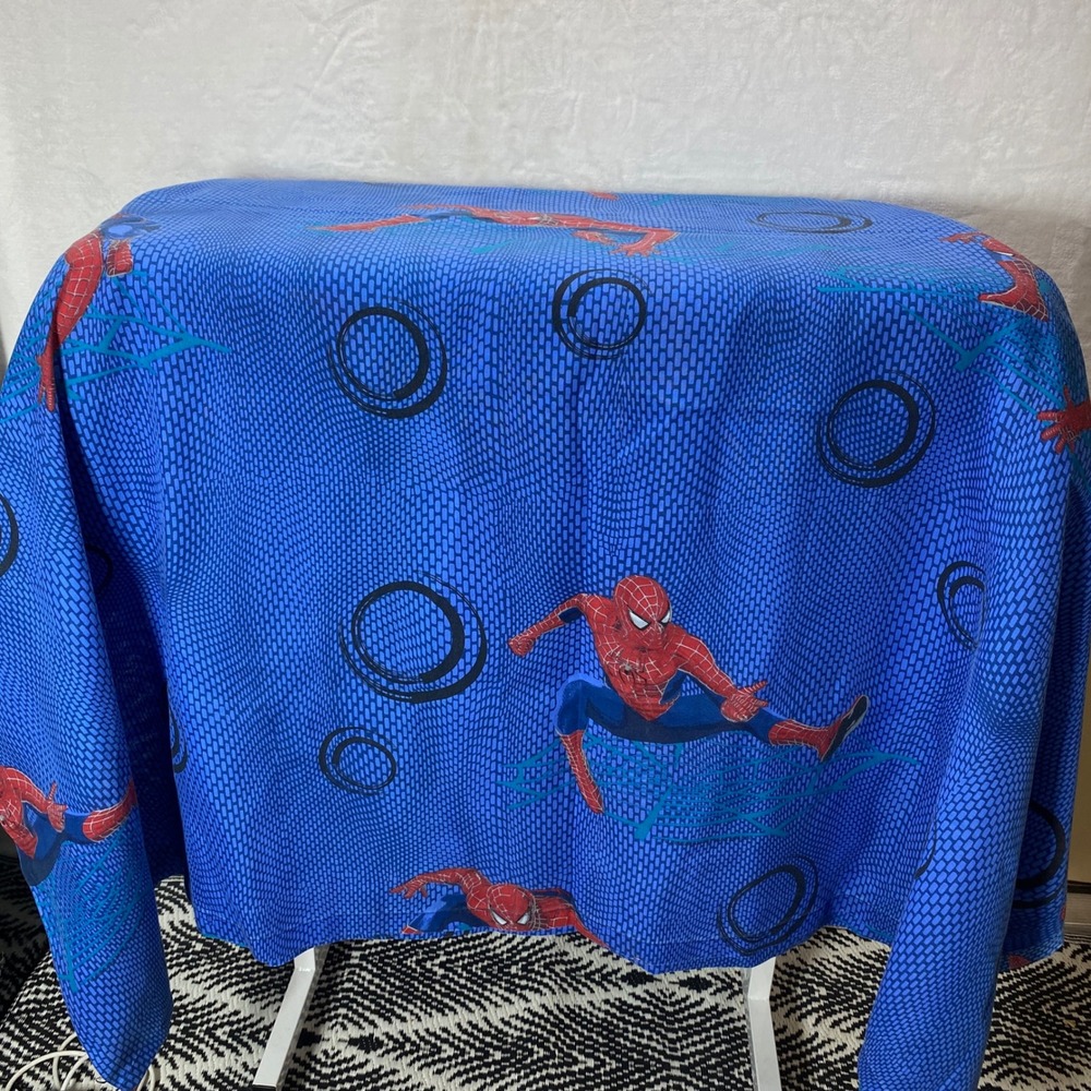Spider Man Twin Flat Sheet & Pillowcase Superhero Kids Bedding